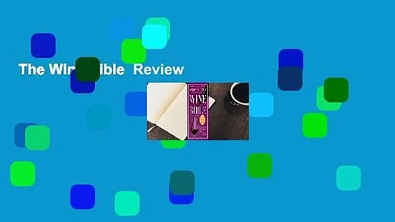 The Wine Bible Review video Dailymotion
