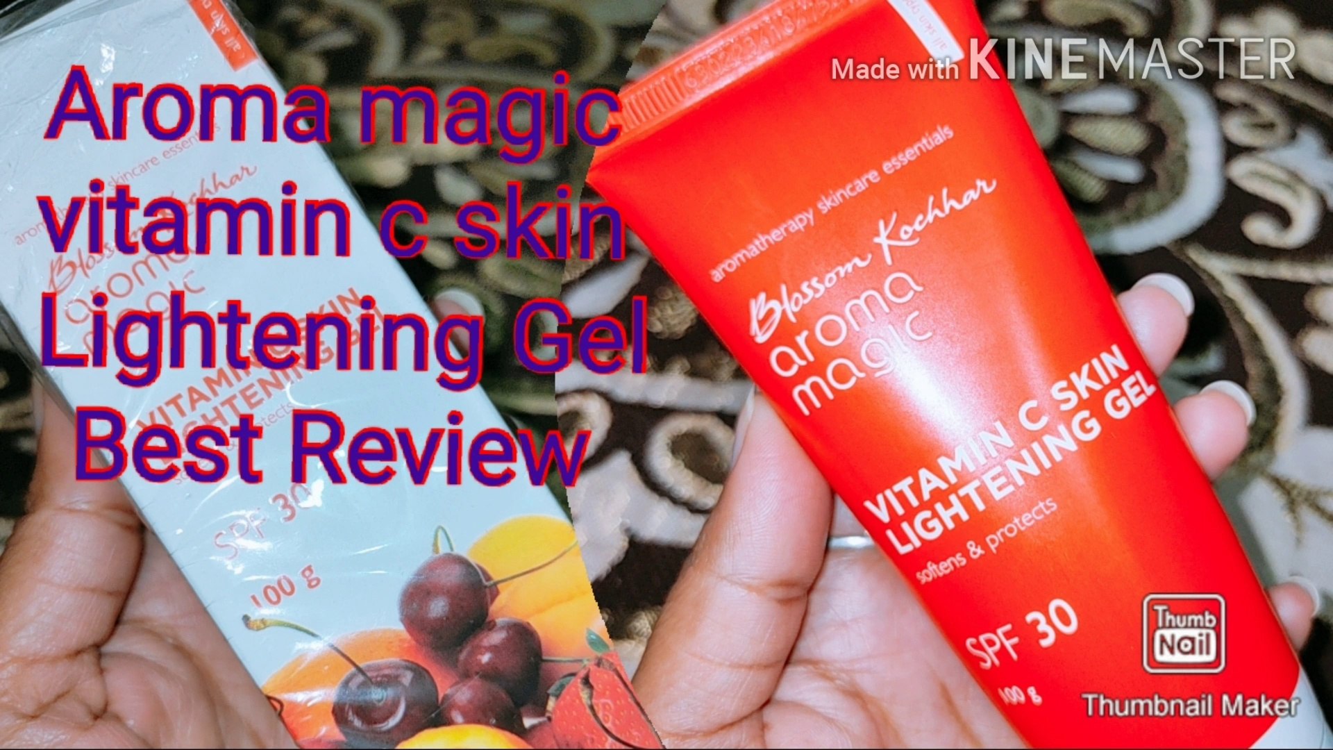 Aroma Magic Vitamin C Skin Lightening Gel / It is packed with natural