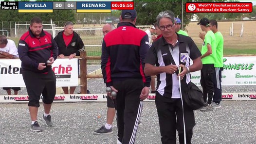 National à pétanque de BourbonLancy 2019 Huitième SEVILLA vs REINARD