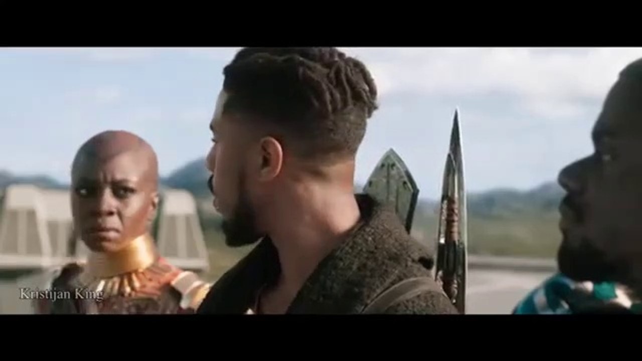 Black Panther Wakanda Battle Killmonger Vs Black Panther Final Battle