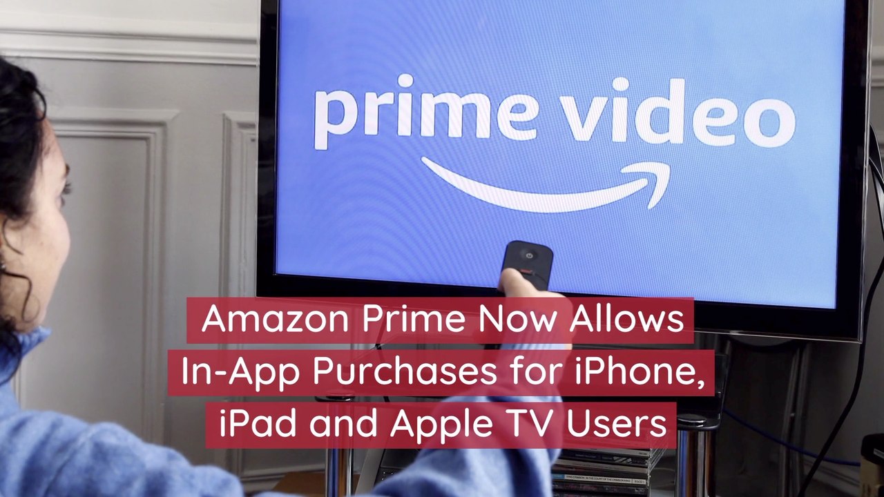 An Amazon Prime Now App Update video Dailymotion