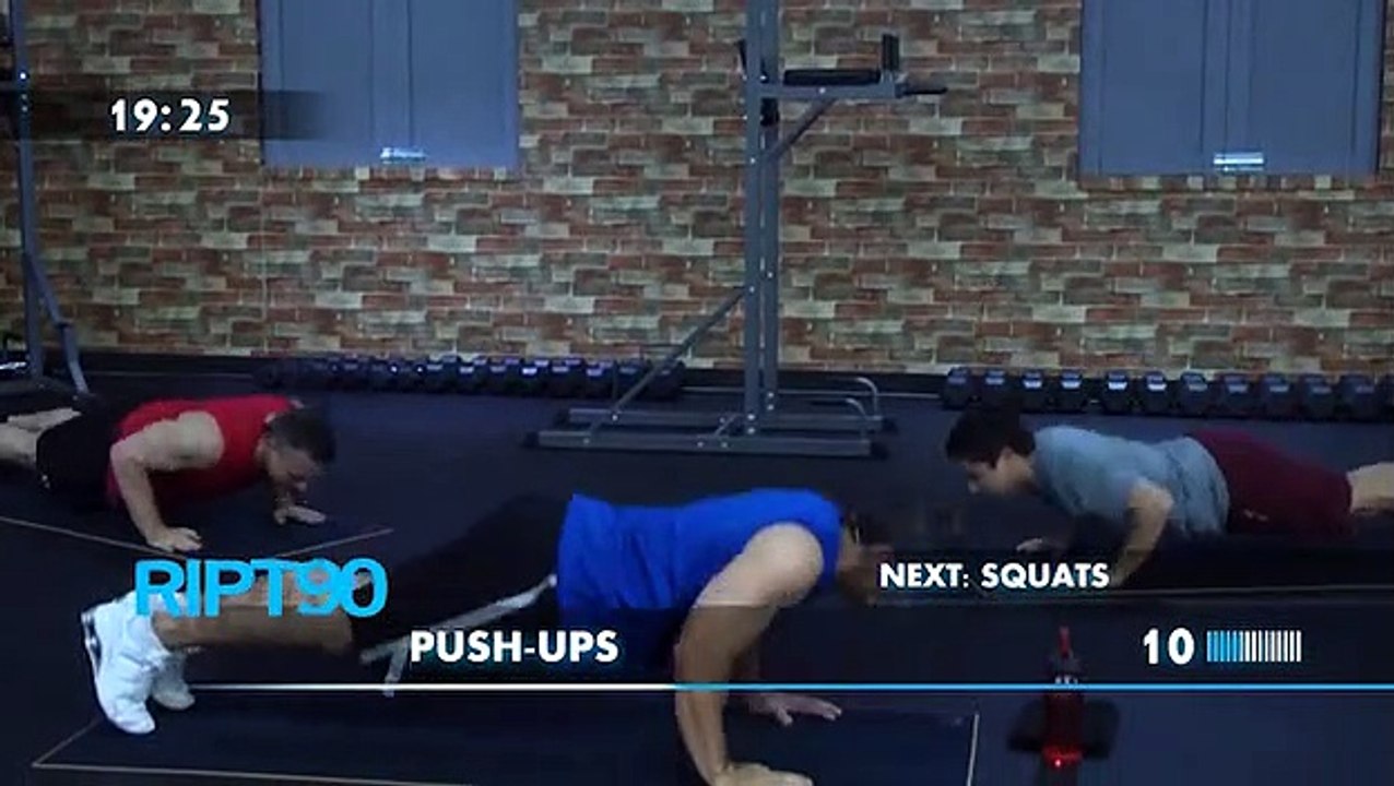 RIPT90 Get Ripped in 90 Days Complete Home Fitness Minute By