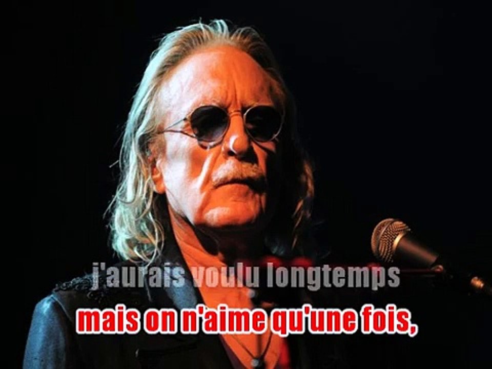 KARAOKE CHRISTOPHE Les amoureux qui passent Vidéo Dailymotion