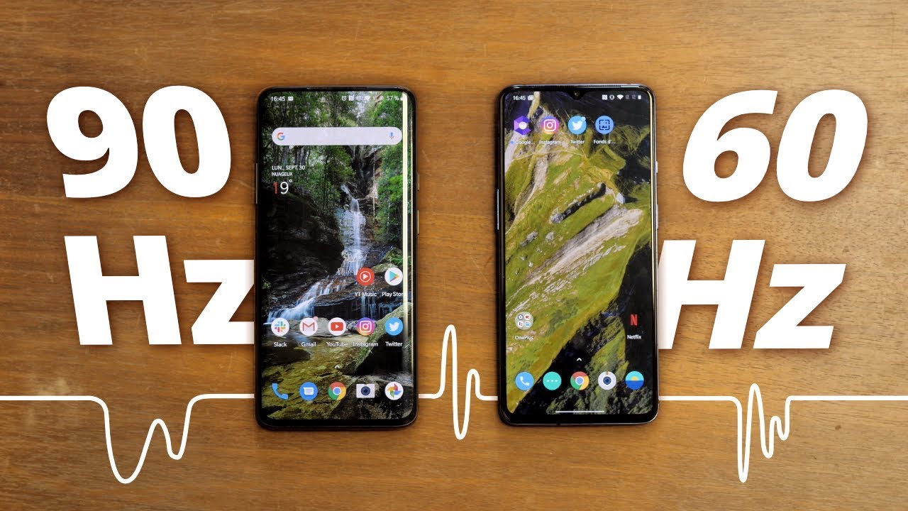 Écrans 90 Hz, 120 Hz et 240 Hz la liste des smartphones compatibles