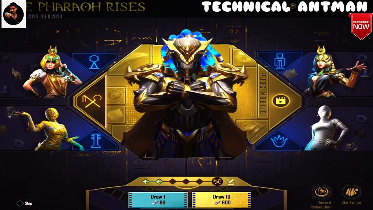 pharaoh pubg mobile crate opening video Dailymotion