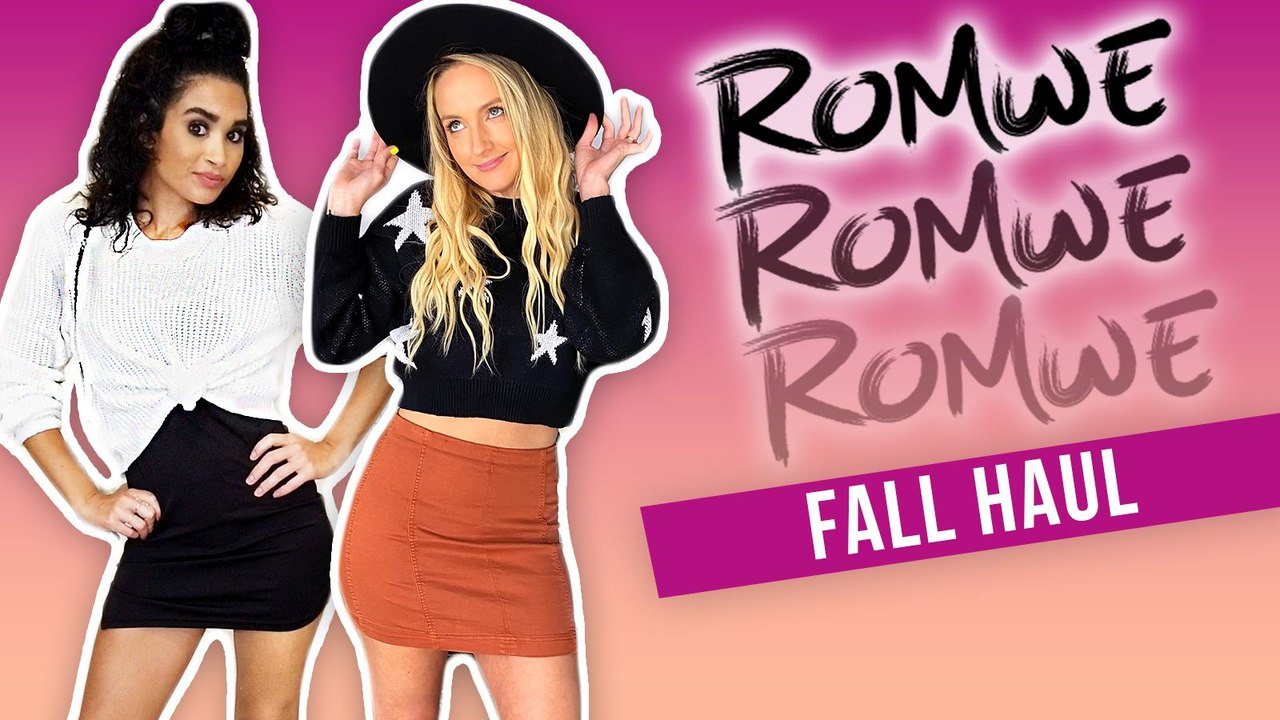 Is Romwe Worth It?! Fall Try On Haul *BRUTALLY HONEST* video Dailymotion
