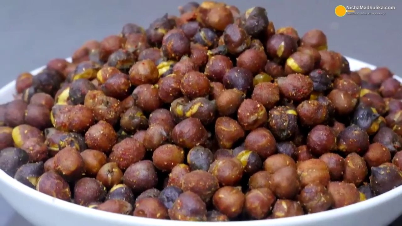 Desi Chana Namkeen Fried Crispy Chana Namkeen Recipe Nisha