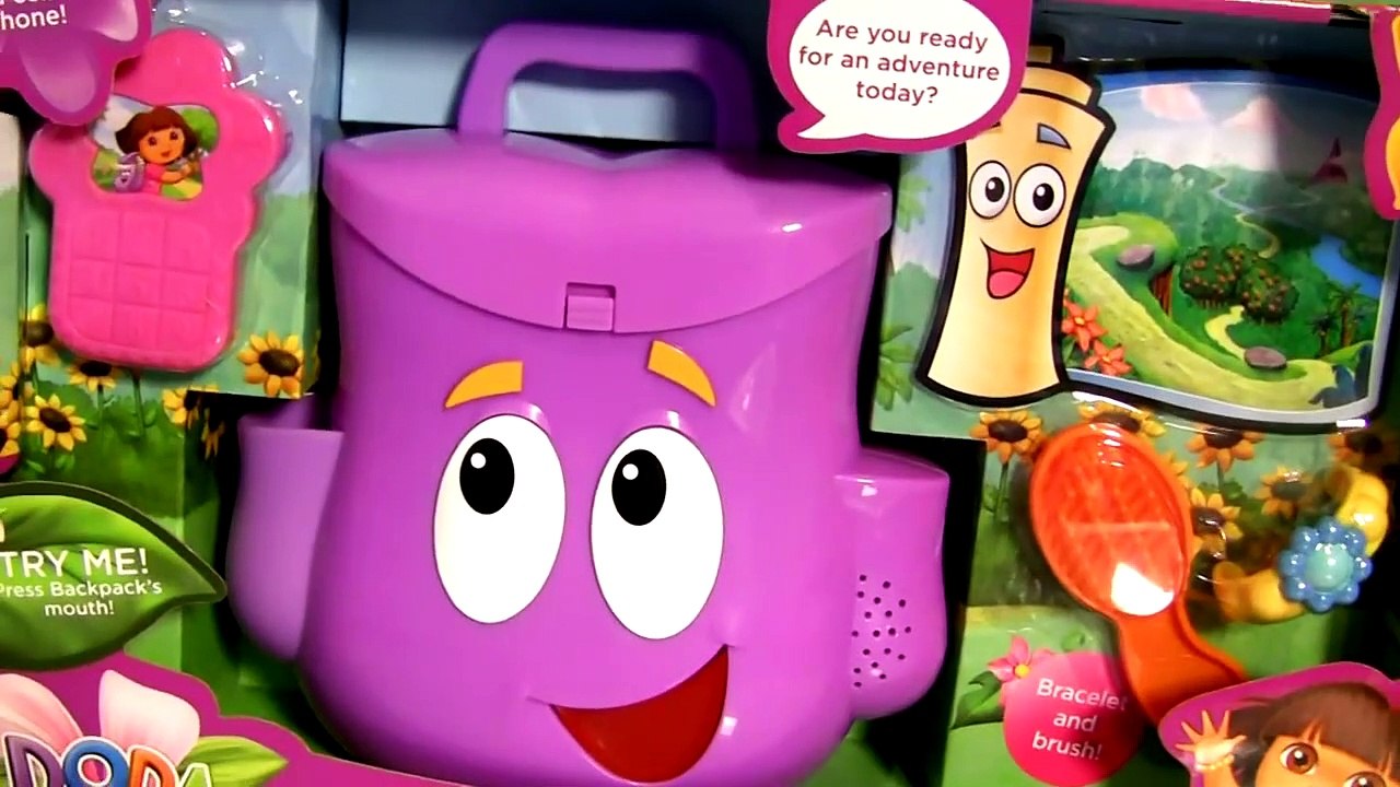 Dora Surprise Eggs from Dora the Explorer Talking Backpack Surprise