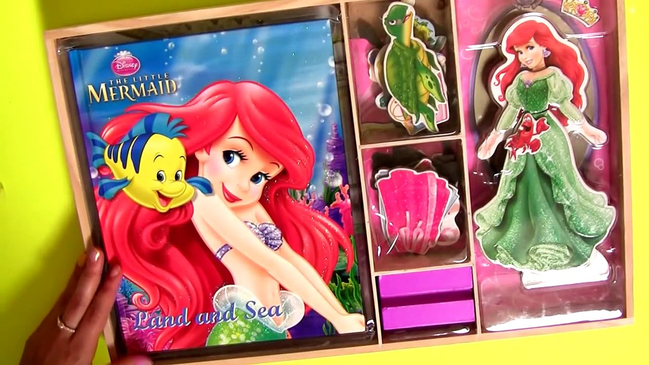 Princess Ariel Wooden Dressup Playset Disney The Little