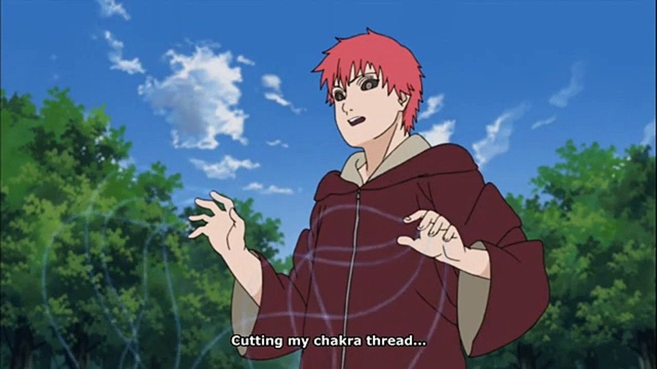 Sasori Gift Kankuro His Mother and Father Puppets, Kankuro and Sai vs