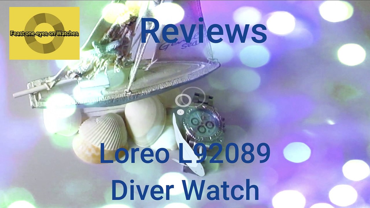 Loreo Divers watch, Full Review. video Dailymotion