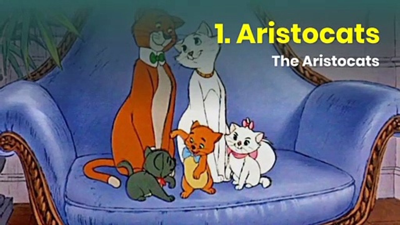 The 10 most famous cats in cartoons video Dailymotion