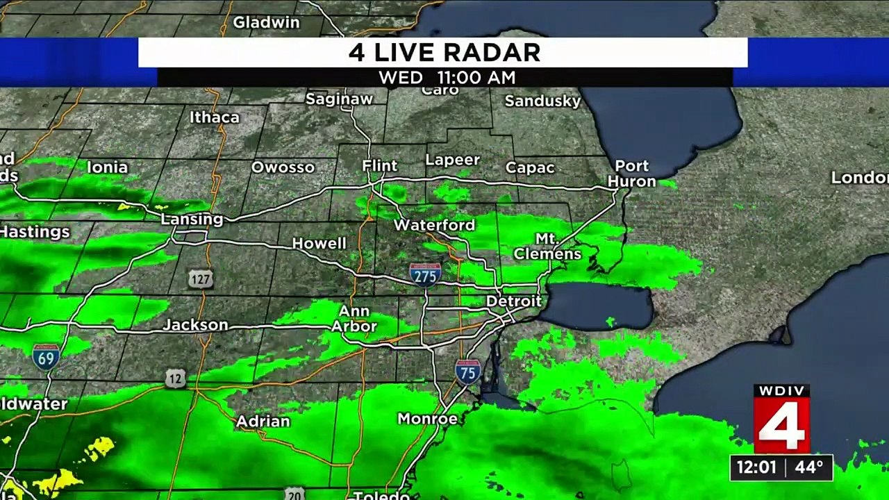 Metro Detroit weather Wednesday washout in the works, Nov. 25, 2020