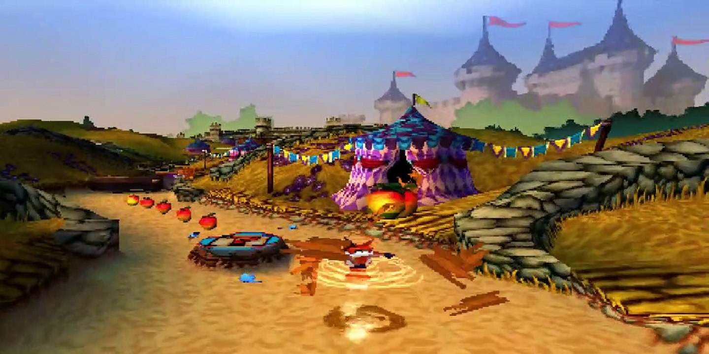 Crash Bandicoot 3 Toad Village PLAYSTATION SONY Walkthrough Vídeo