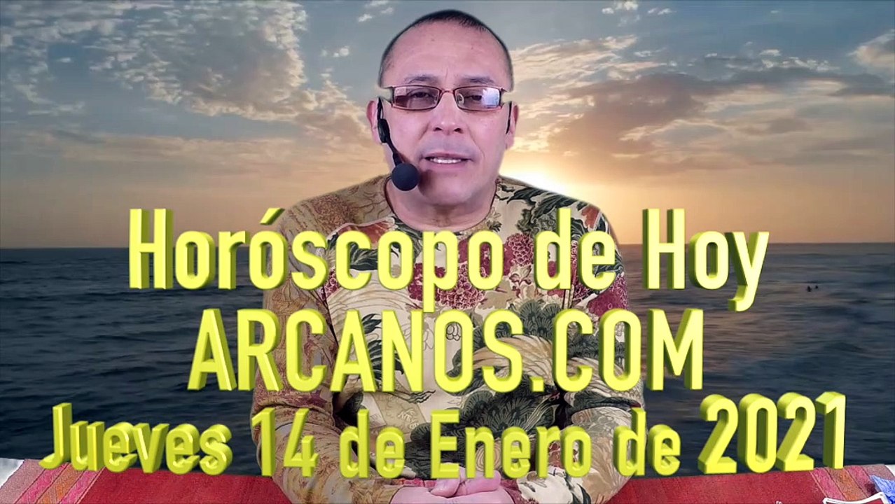 HOROSCOPO DE HOY de Jueves 14 de Enero de 2021 Vídeo