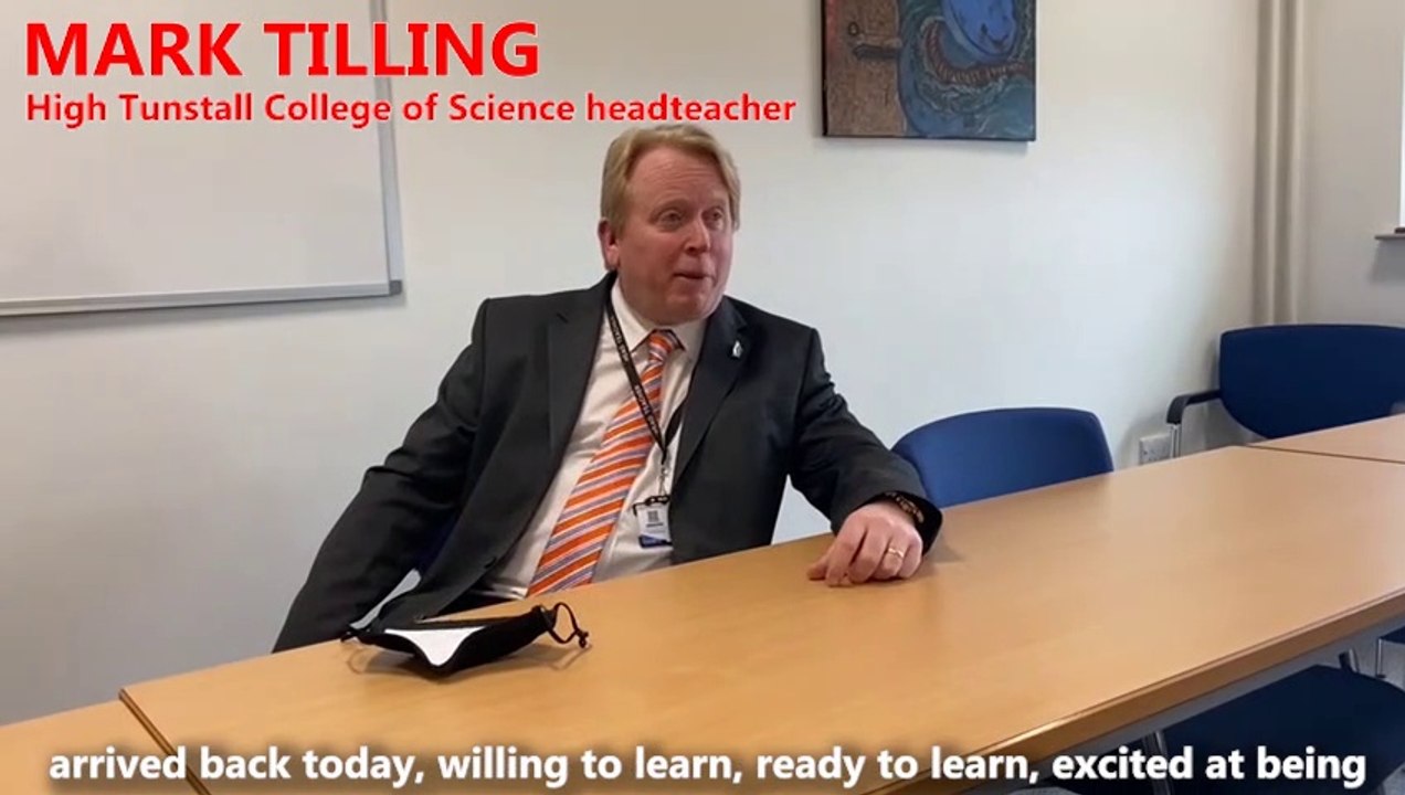 Back to school High Tunstall College of Science video Dailymotion