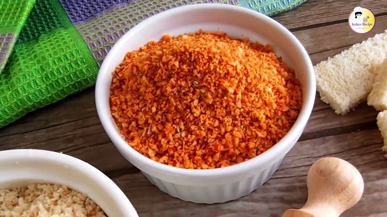 ব্রেডক্রাম্ব তৈরির সহজ রেসিপি Bread Crumbs Recipe Bangla How To