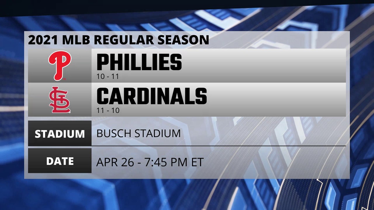 Phillies Cardinals Game Preview for APR 26 745 PM ET video