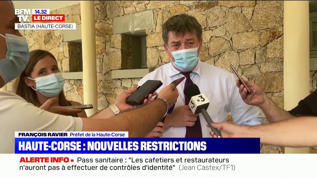 Pass Sanitaire Corse : Le Prefet De Haute Corse Annonce L Experimentation Du Pass Sanitaire Dans Des Cafes Et Restaurants A Partir De Mercredi Prochain Video Dailymotion