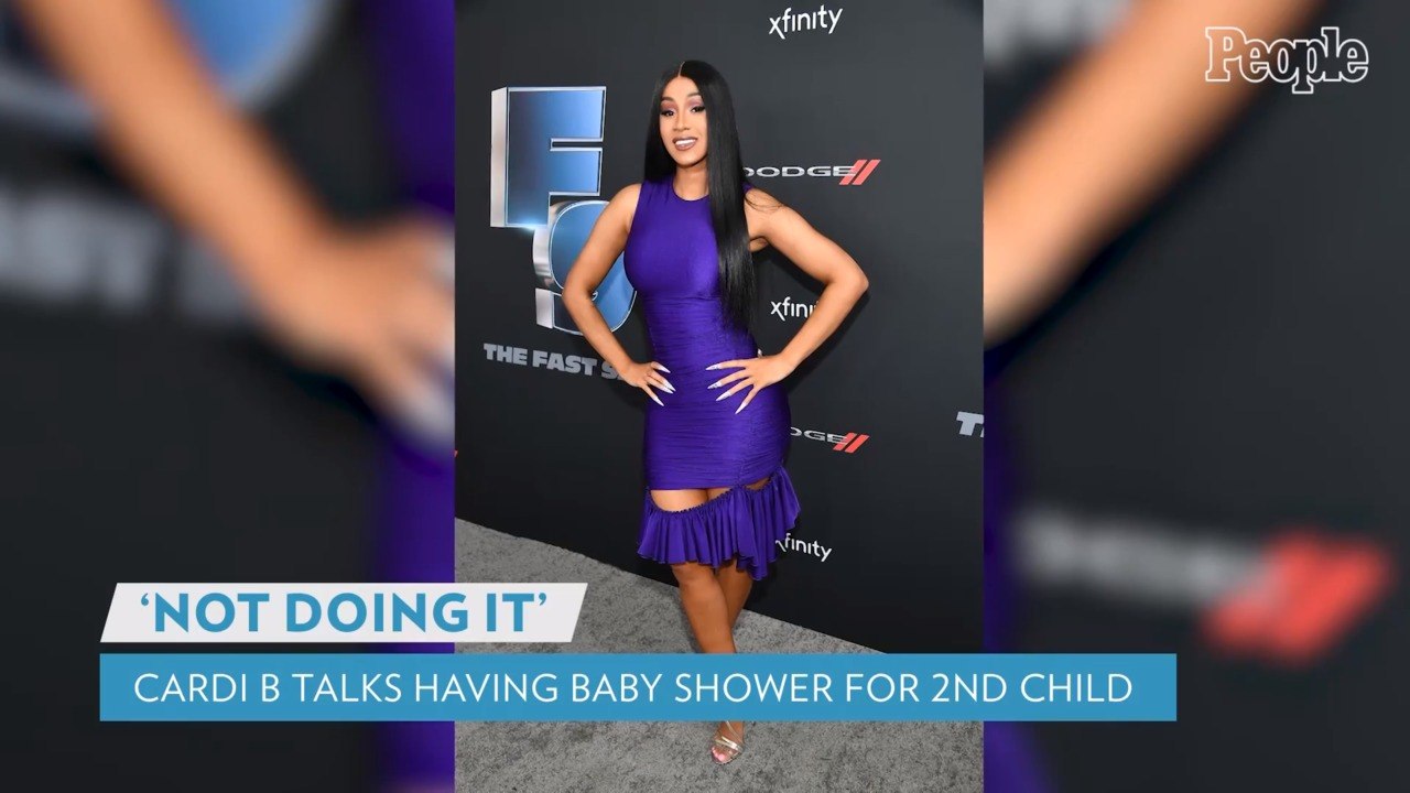 Cardi B Reveals Why She's Not Having a Baby Shower for Second Child