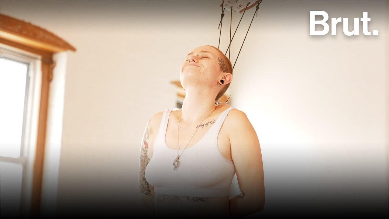 Inside the extreme world of body suspension video Dailymotion