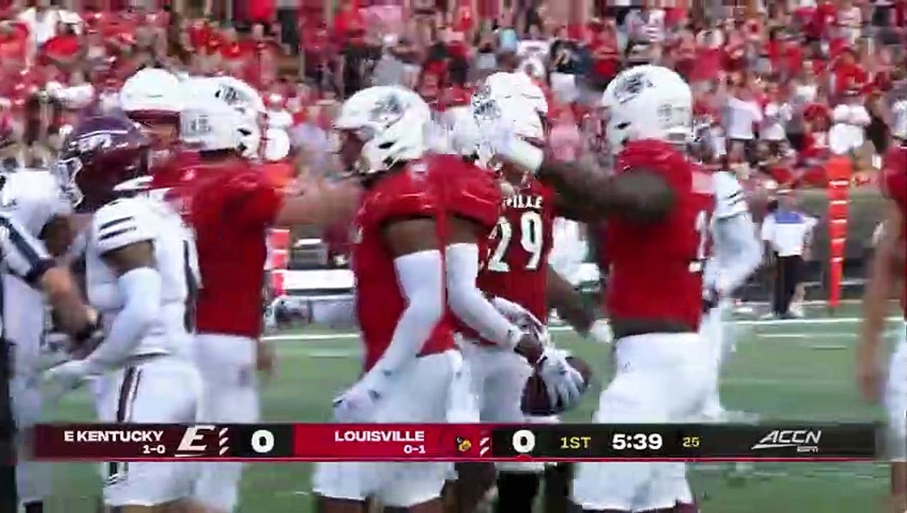 Eastern Kentucky vs Louisville Football Highlights (9/11/21) video