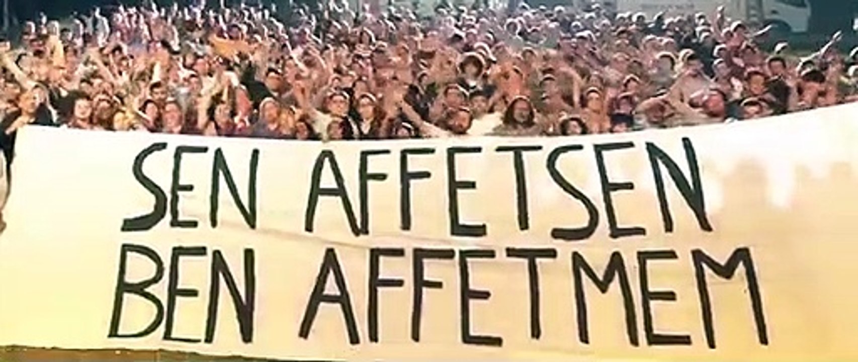 Bergen filmi ekibinden kadına yönelik şiddetle mücadeleye destek 'Sen