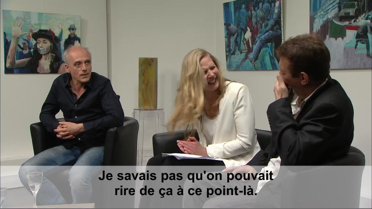 Philippe Poutou parodie "On n'est pas couché" dans son
