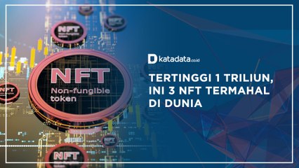 Tertinggi 1 Triliun, Ini 3 Nft Termahal Di Dunia | Katadata Indonesia - Video Dailymotion