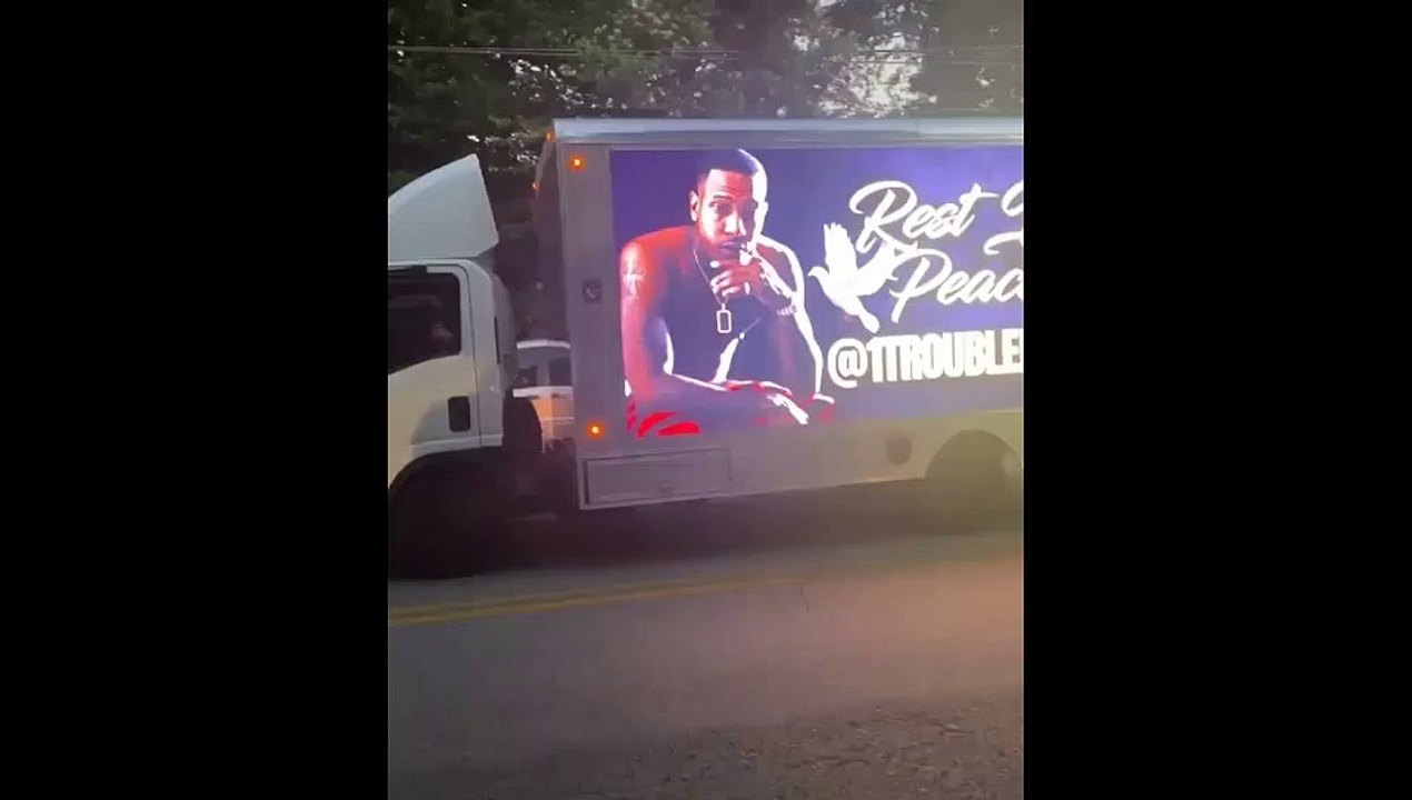 Trouble was honored with a candlelight vigil celebrating his life in