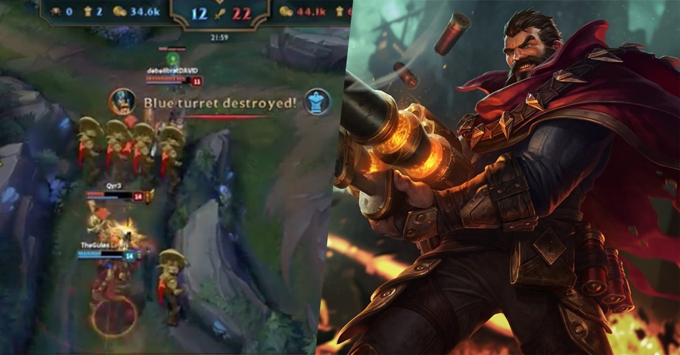 League of Legends Graves est tellemement OP qu'il est