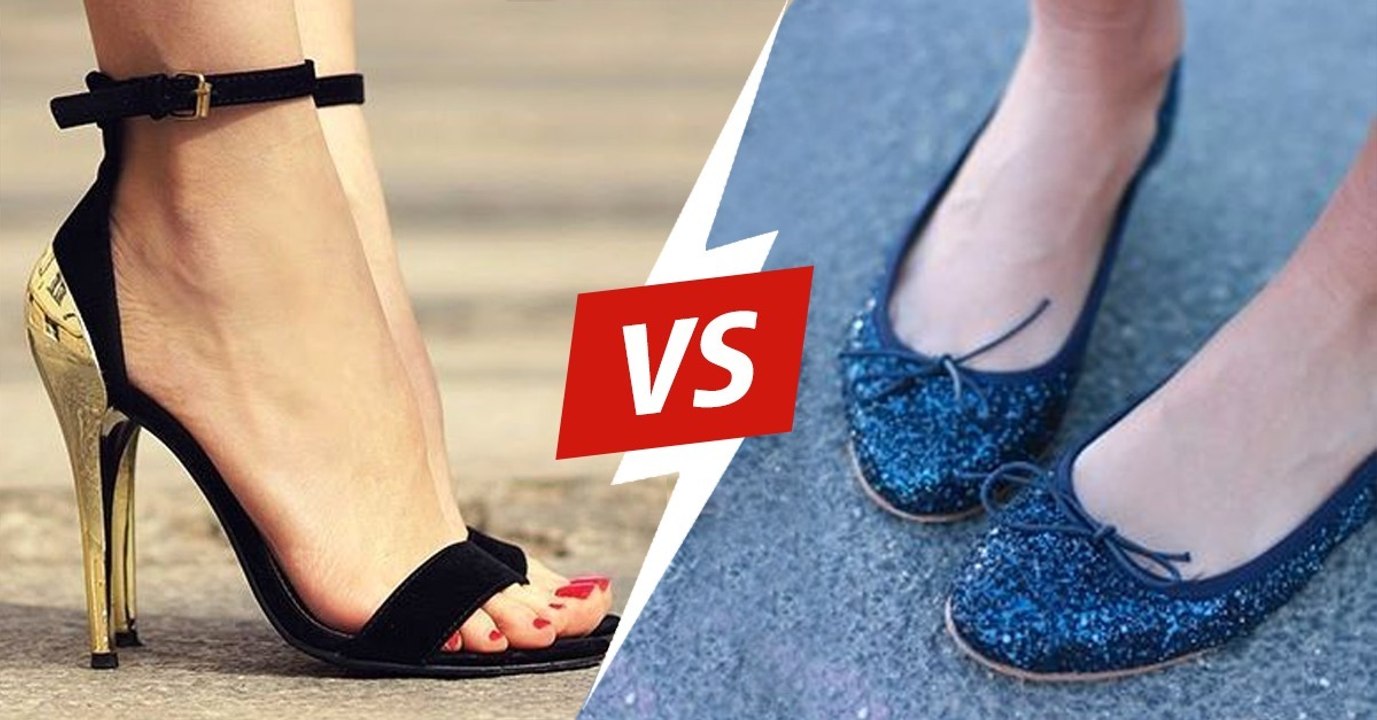 Vous pensez porter des chaussures plates pour faire du