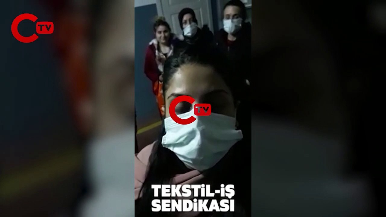 Zam isteyen Darinda Çorap emekçileri, Kod 49 ile işten