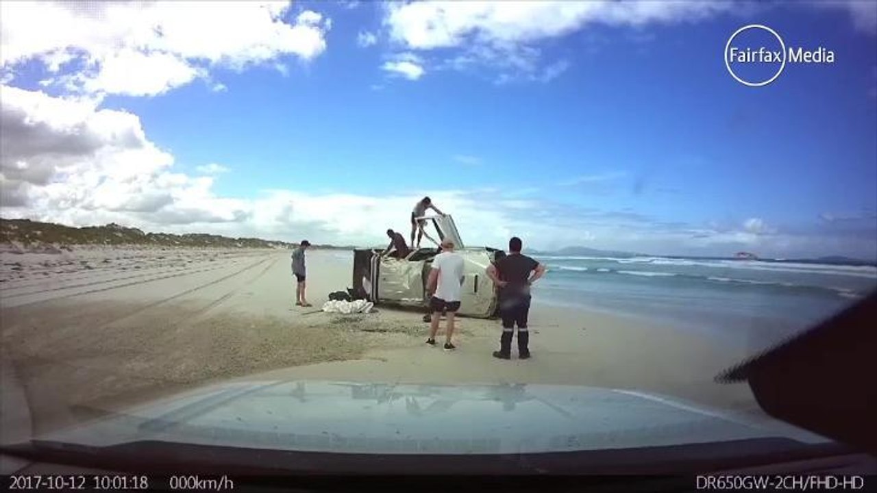 Esperance car rollover video Dailymotion