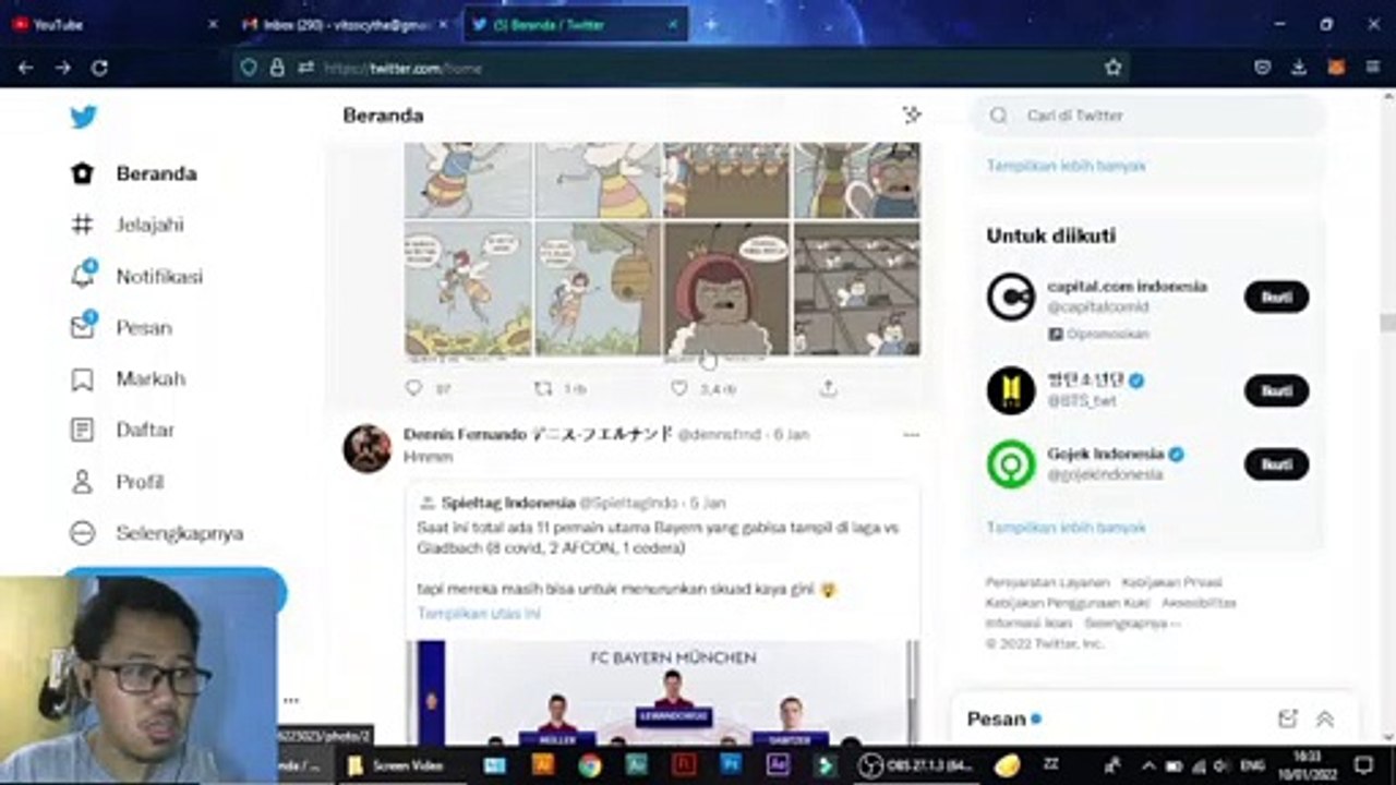 Cara Ganti Tema Twitter video Dailymotion