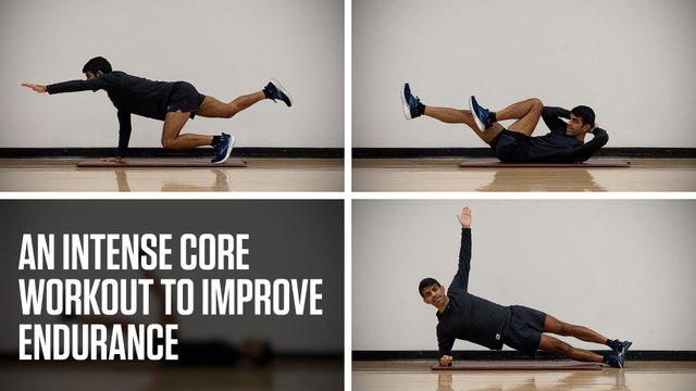 An Intense Core Workout To Improve Endurance - Video Dailymotion