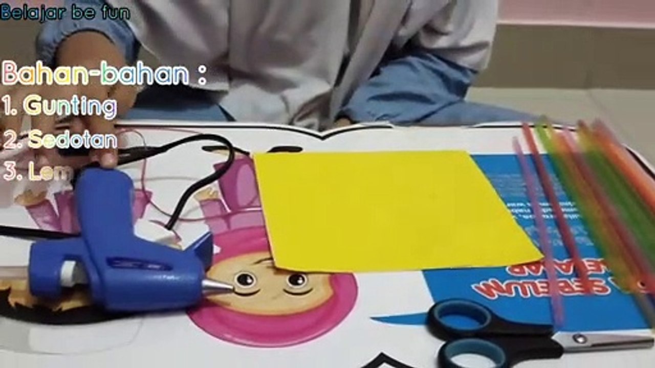 Cara membuat bingkai dari sedotan video Dailymotion