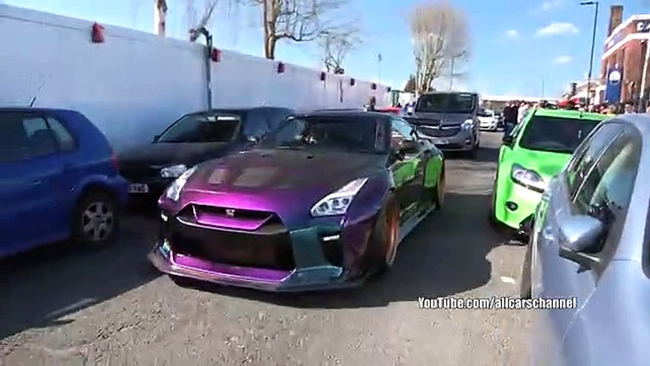 BEST of Tuner Cars Leaving a Car Show Vidéo Dailymotion