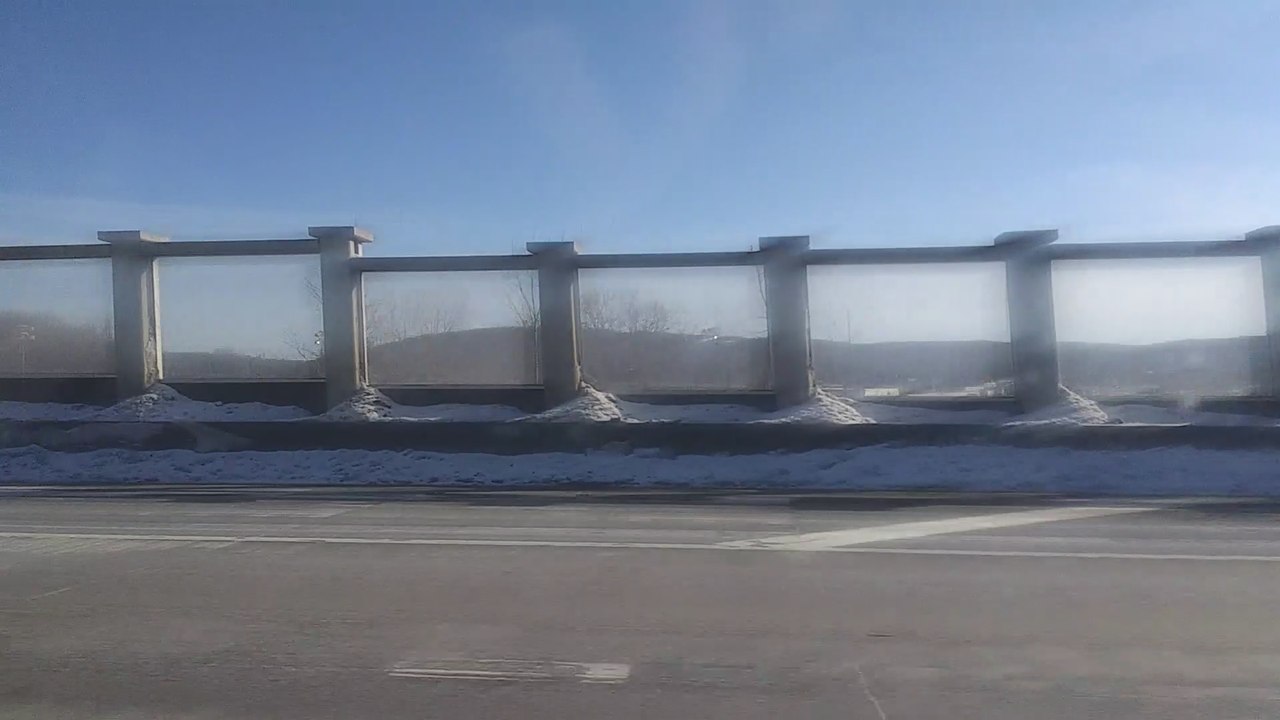 Completed Construction along Interstate 81 at Prospect Mountain near