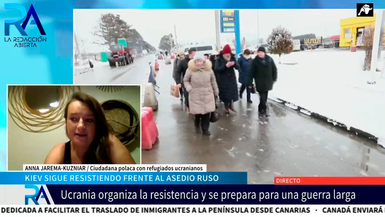 Hablamos con Anna JaremaKuzniar, ciudadana polaca con refugiados ucranianos en casa Vídeo