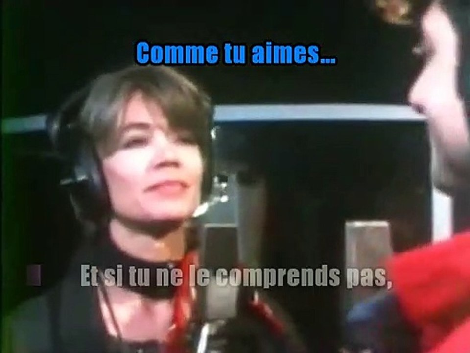 Étienne Daho & Françoise Hardy_Et si je m'en vais avant toi (Clip 1985