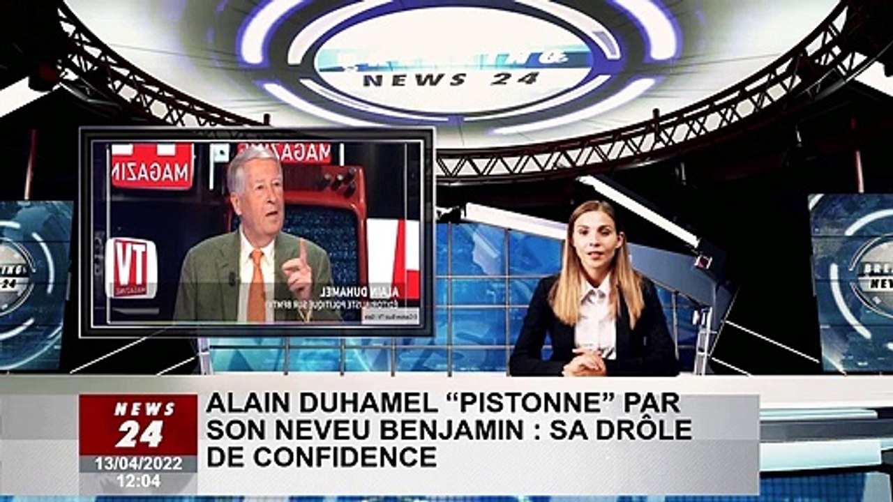 Alain Duhamel 'boosté' par son neveu Benjamin sa drôle de confiance