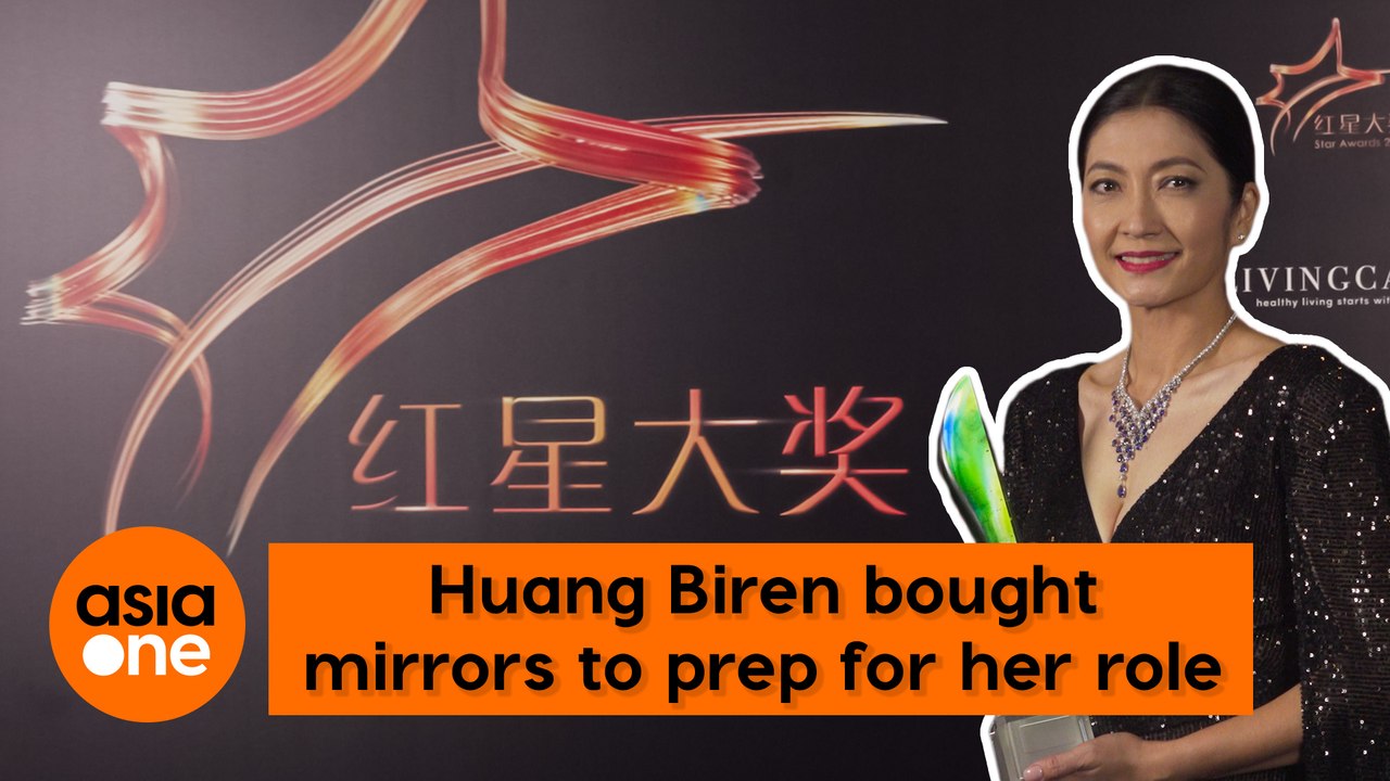 Star Awards 2022 Huang Biren talked to herself in the mirror to prepare for awardwinning role