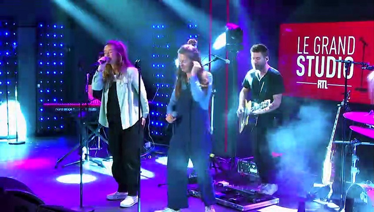 Les Frangines interprètent "Donnezmoi" dans "Le Grand Studio RTL