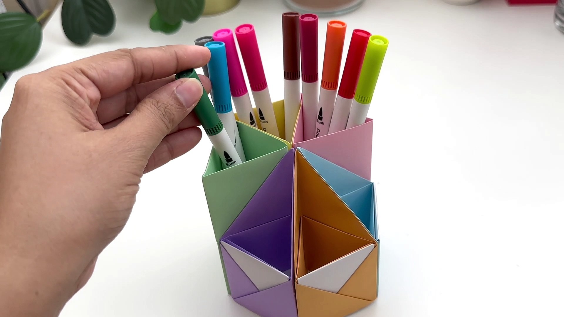 Paper Pencil Holder