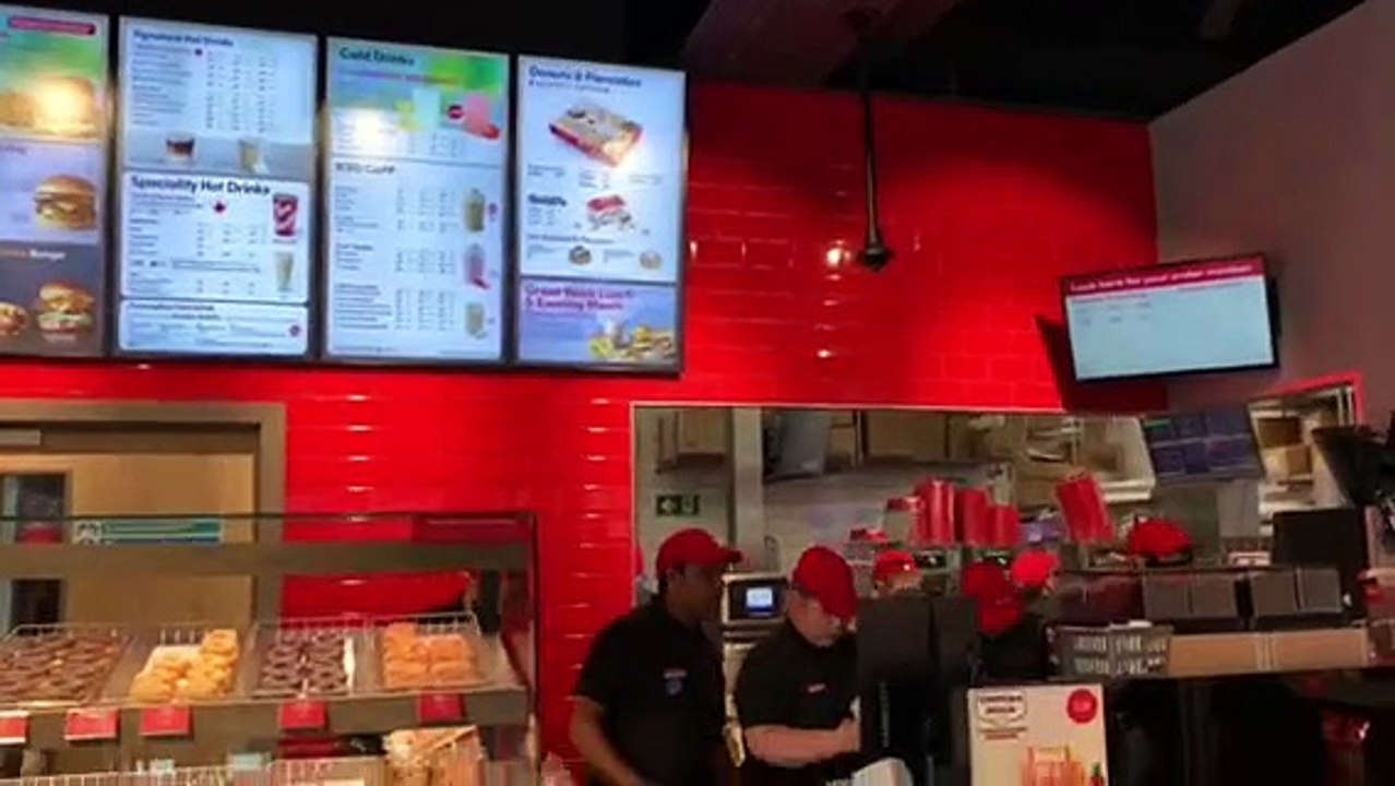 Mansfield Canadian food giant as Tim Hortons opens its doors