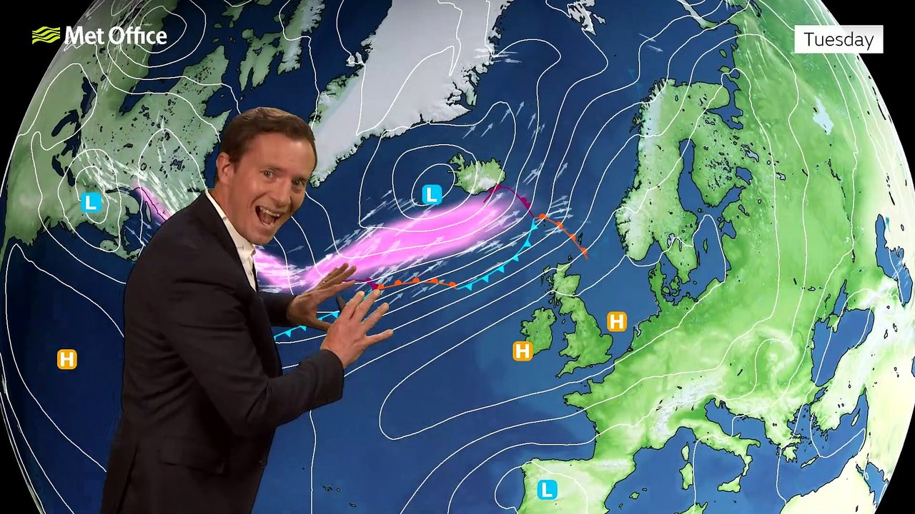 Why is it so hot? The Met Office issue week ahead forecast video Dailymotion