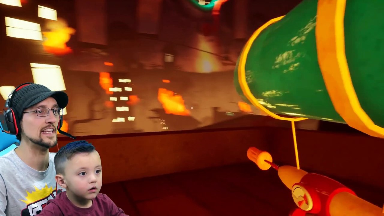 Hello Neighbor styles Shawn's Hair!! Fireman helps FGTEEV beat Hide N