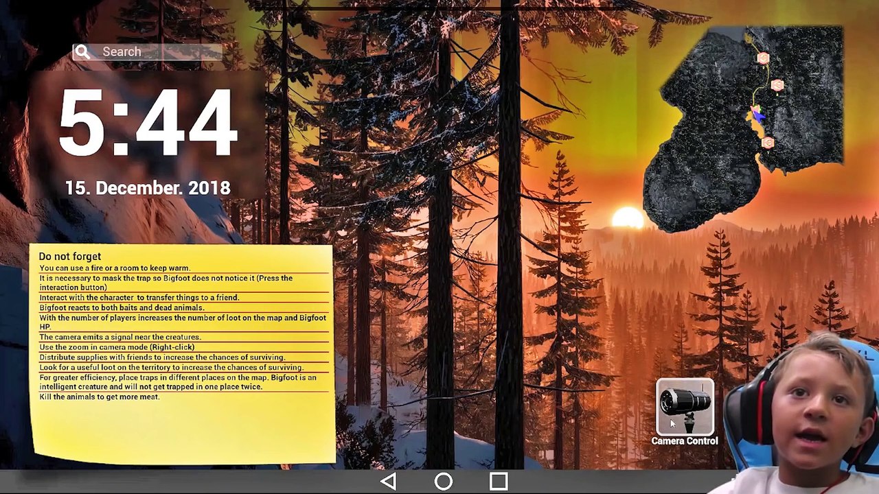 FINDING BIGFOOT GAME The Yeti vs FGTEEV! (Glacier Bay Map New Update w