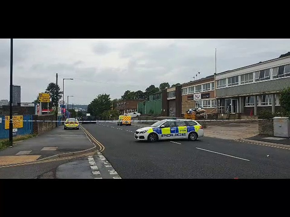 East Bank Road fatal collision police close Sheffield road video